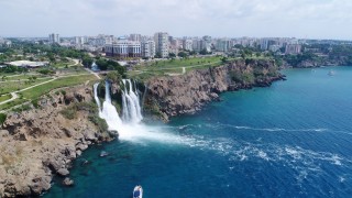 6 aydır köpüren Düden Şelalesi, normale dönüyor