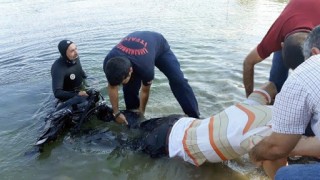 Kahramanmaraş'ta balık tutmak için baraj gölüne giren çocuk ile babası boğuldu