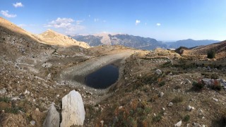 Kartal Gölü kuraklık nedeniyle can çekişiyor