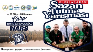 14. Ulusal ve Uluslararası Sazan Balığı Yakalama Yarışması