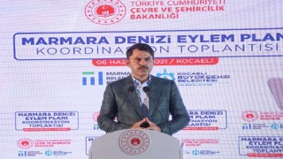 Bakan Kurum, Marmara Denizi Eylem Planı Koordinasyon Kurulu toplantısı sonrası konuştu