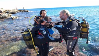 Türler arası rekabet ilişkilerinin belirlenmesi projesi dalış etkinliği gerçekleştirildi