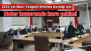 Mavi Yüzgeçli Orkinos Balıkçılığı için kura çekimi yapıldı