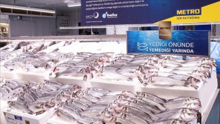 Omega 3 zengini levrekler Metro Türkiye raflarında