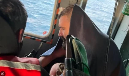 Antalya açıklarında ticari geminin battığı ihbarı üzerine arama kurtarma çalışması yapılıyor