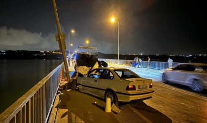 Adana'da balık tutarken otomobil çarpan kişi yaralandı