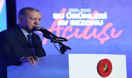 Cumhurbaşkanı Erdoğan, 2024-2025 Su Ürünleri Av Sezonu Açılışı'nda konuştu