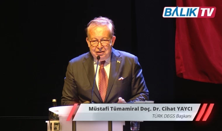 Müstafi Tümamiral Doç. Dr. Cihat YAYCI'nın "Mavi Vatan Türk Balıkçılığı Çalıştayı" Açılış Konuşması