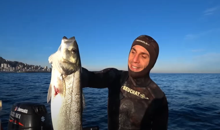 Boyum Kadar Levrek Yakaladım // Balık Sürülerinin Muhteşem Dansı ve Özel Levrek Tarifi!