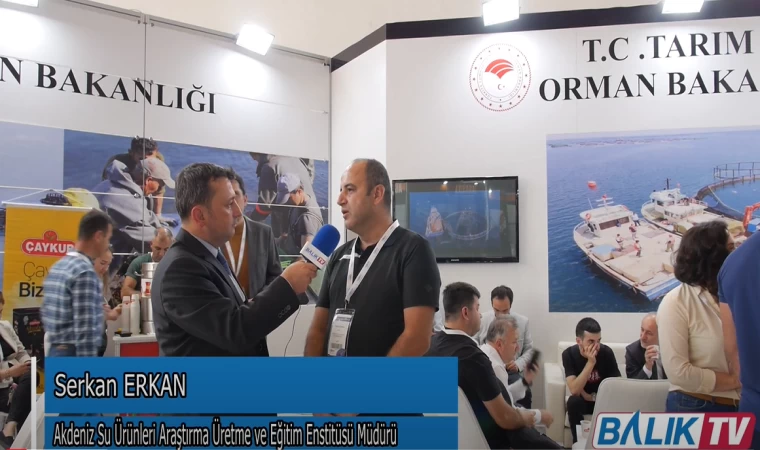 Sn.Serkan Erkan ile Akdeniz Su Ürünleri Enstitüsü Çalışmaları Hakkında Konuştuk