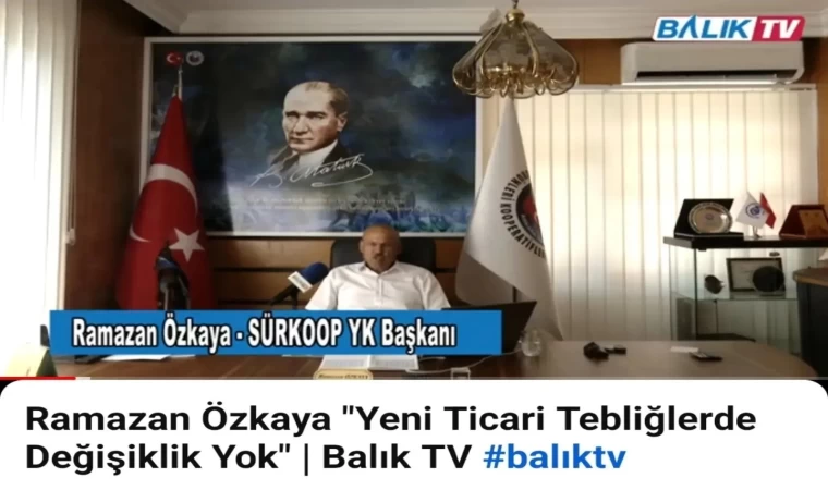 Ramazan Özkaya "Yeni Ticari Tebliğlerde Değişiklik Yok" | Balık TV #balıktv