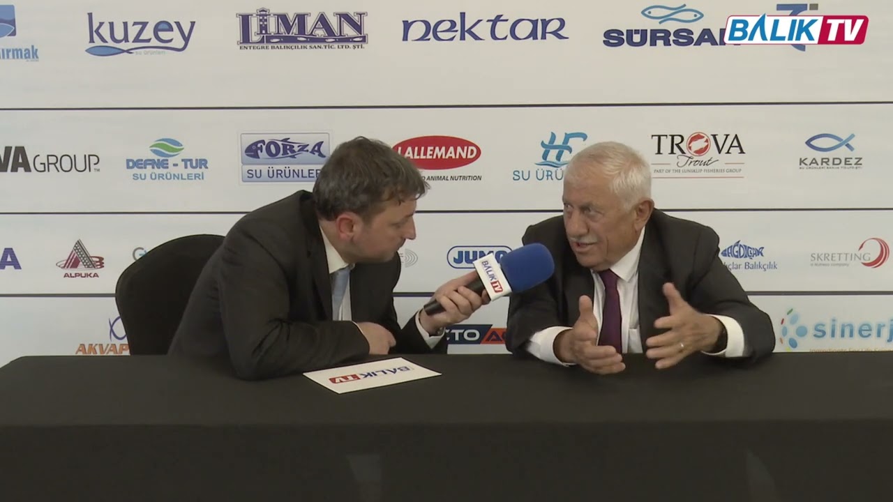 SUYMERBİR YK Başkanı Sn. Faruk Coşkun "Yetiştirdiğimiz Balıkları Dünya Tüketiyor" Balık TV #balıktv