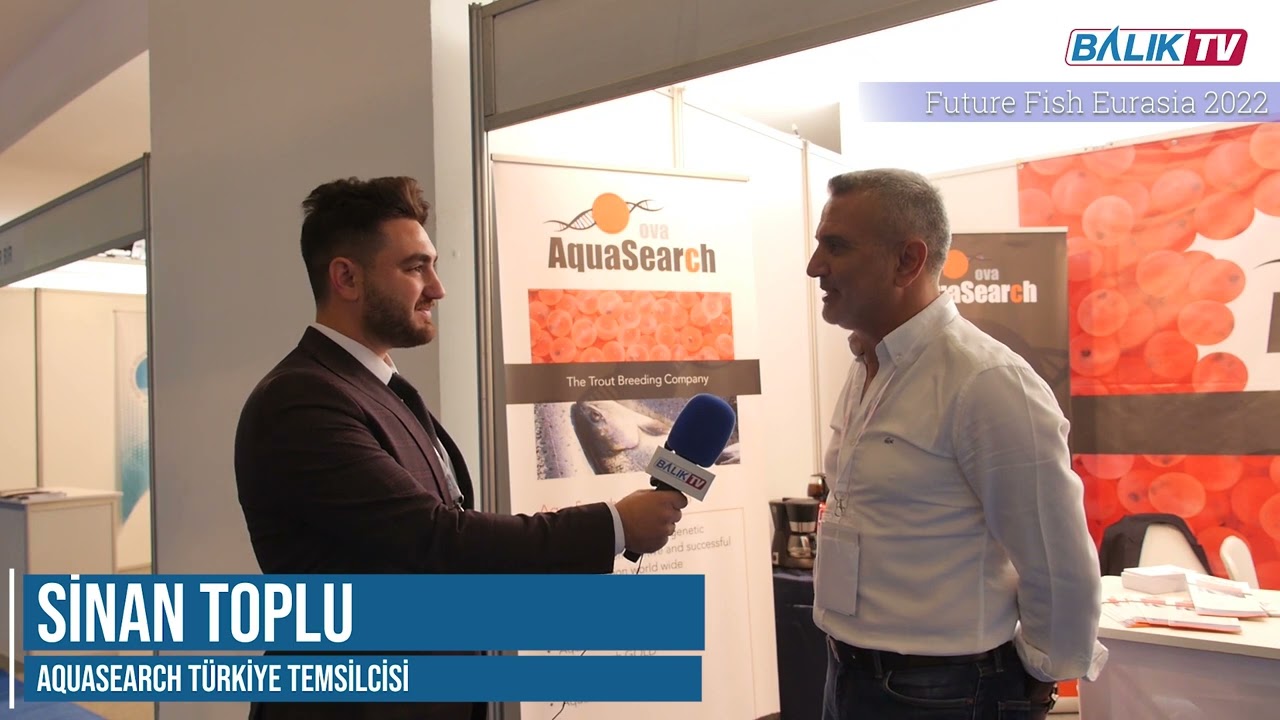 Aquasearch Türkiye Temsilcisi Sn. Sinan Toplu ile Future Fish Eurasia Fuarı'nda Konuştuk