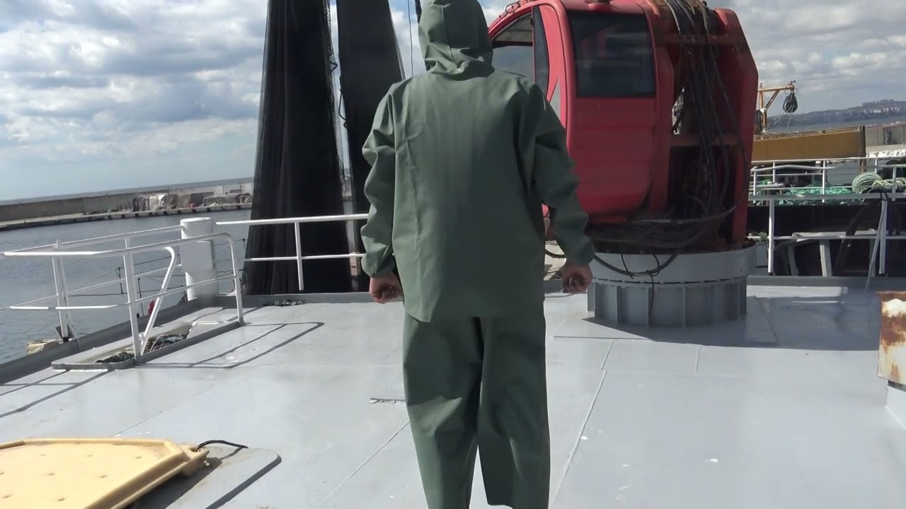 Fermuarlı Haki Balıkçı Yağmurluk Takımı | Fishmaster FM80