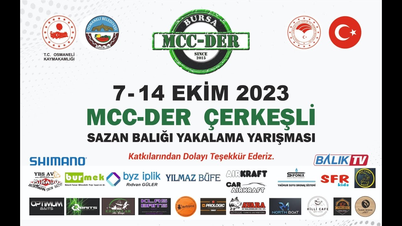 MCC-DER Çerkeşli Sazan Balığı Yakalama Yarışması Fragmanı | Balık TV #balıktv